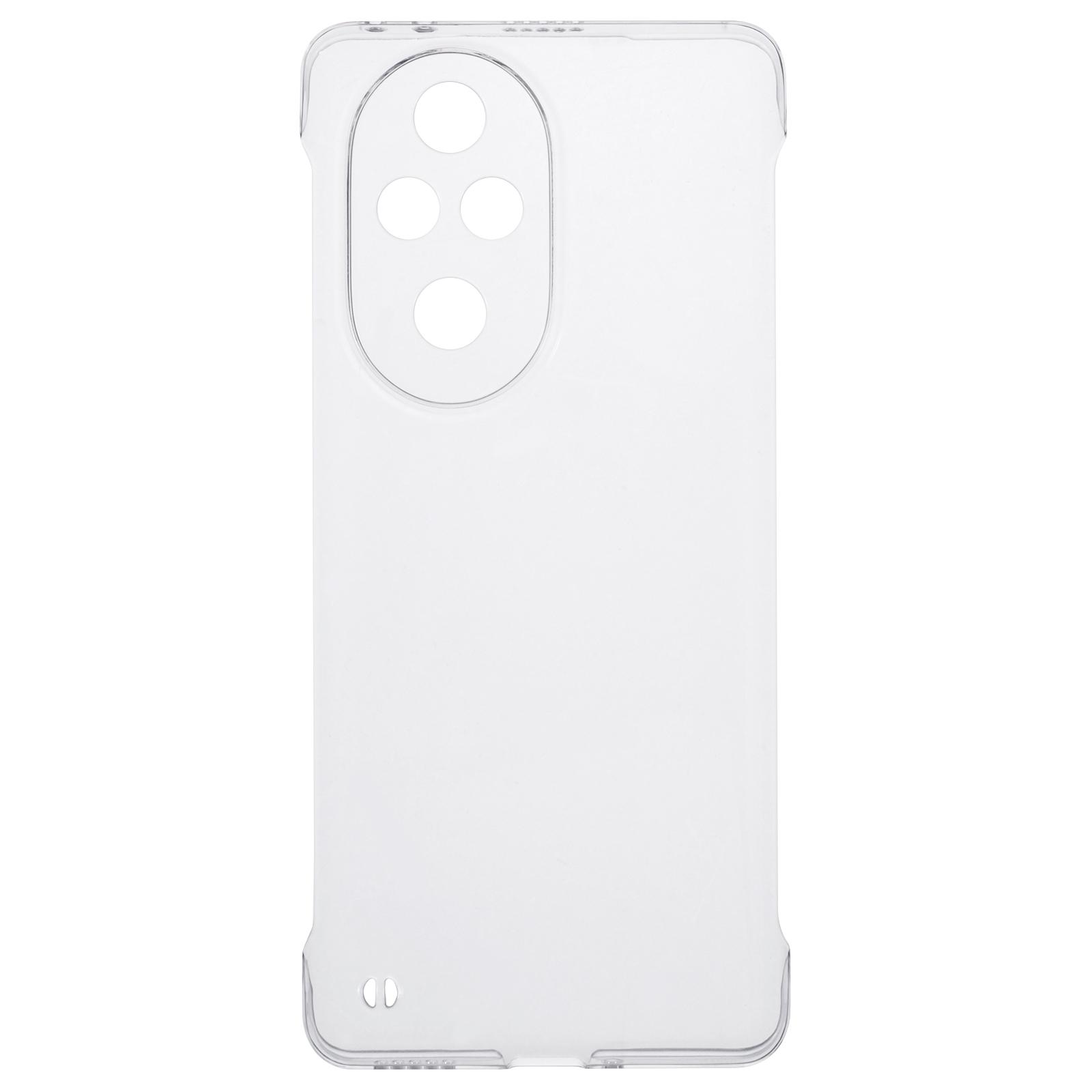 

For Honor 200 Pro 5G Case Clear Shockproof Frameless Hard PC Phone Cover A