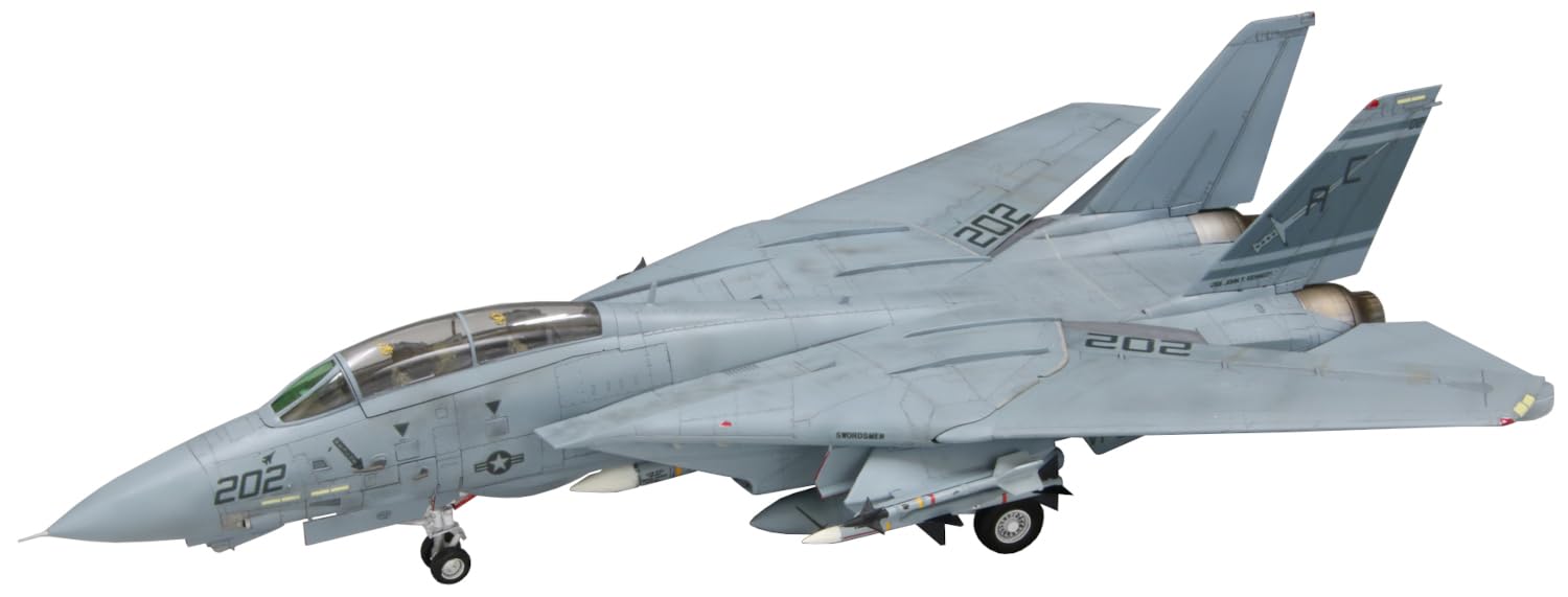 

Fine Molds 1/72 Scale Aircraft Series U.S. Navy F-14A Tomcat Gulf War Plastic Model Kit FP53