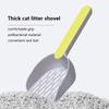 Pelle à litière pour chat Outil de nettoyage pour animaux de compagnie Pelle en plastique Produits de nettoyage pour sable pour chat Toilettes pour chien Cuillères à nourriture pour chat Fournitures pour chat