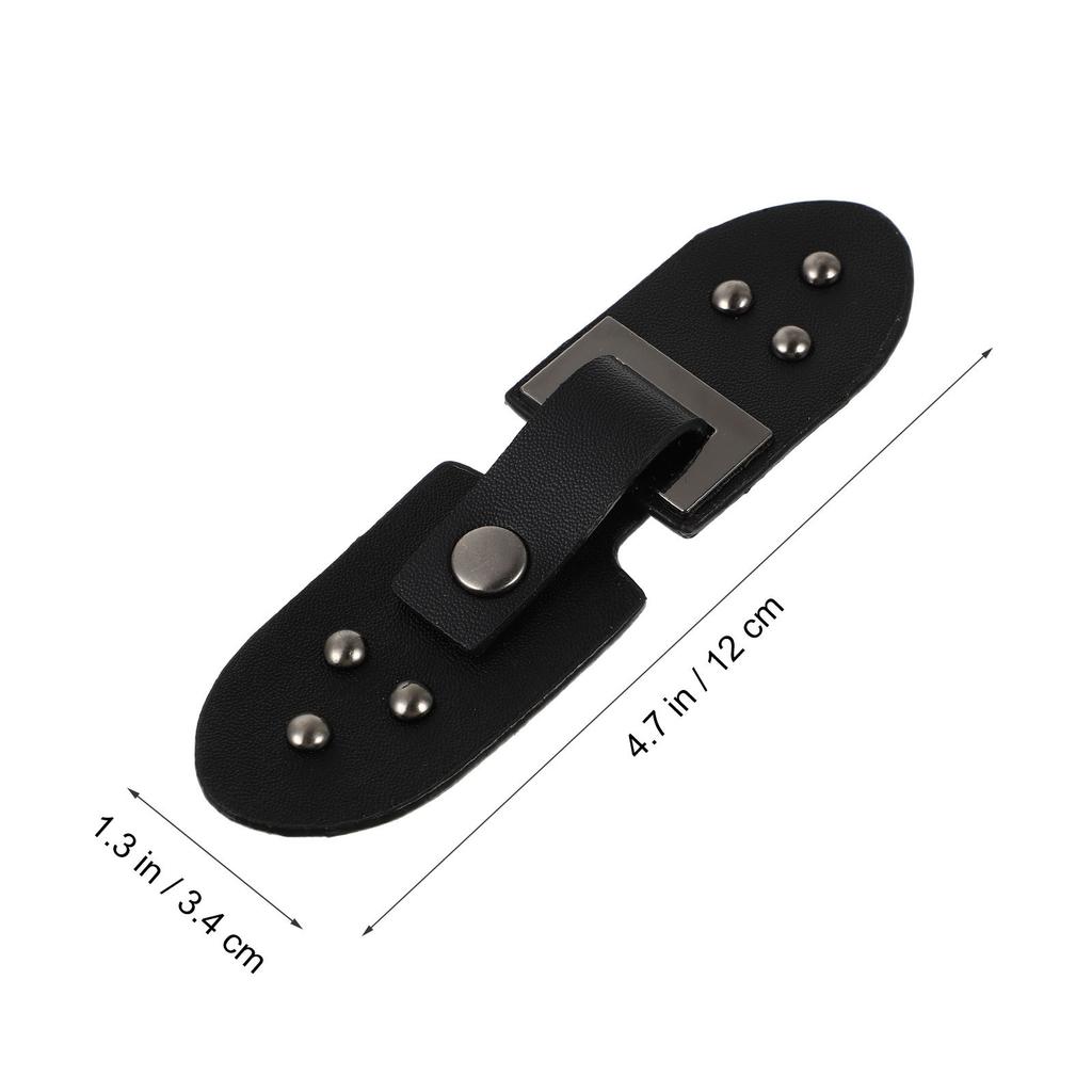 5Pairs PU Toggle Buckles Coat Fastener Closures Trench Duffle Shawl Clothing DIY Sewing Knitting Dress Belt Buttons