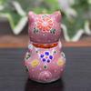 Cute Figurine by Waza no Kutani Praying Feng Good Japanese Home Grand 60th 70th 77th 88th Maneki-neko (Lucky Cat) Kura, Ware, Cat, Momomori, Shui,