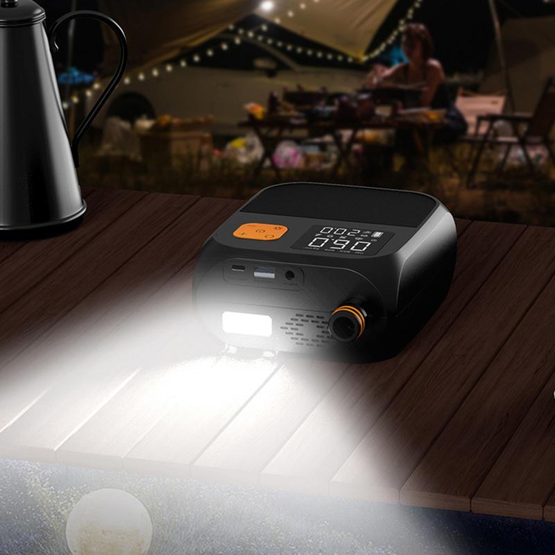 Wireless Electric Air Pump With Touch Screen 25PSI Rechargeable SUP Pump Paddle Board Pumps For Inflatable Boats Bicycle Pumps