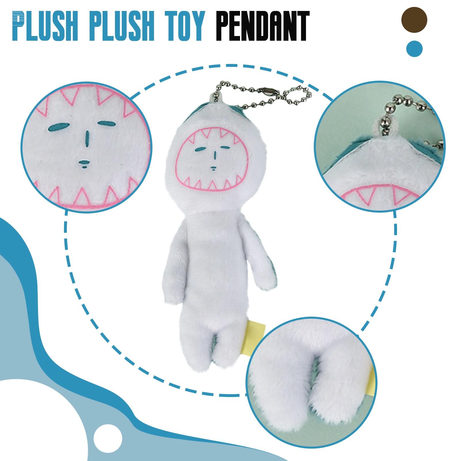 

Плюшевий брелок Милий Колекційний Кулон, Магнітні Люди Потворний Предмет Прикраса Підходить для Сумки та Ключів (1шт) One Size