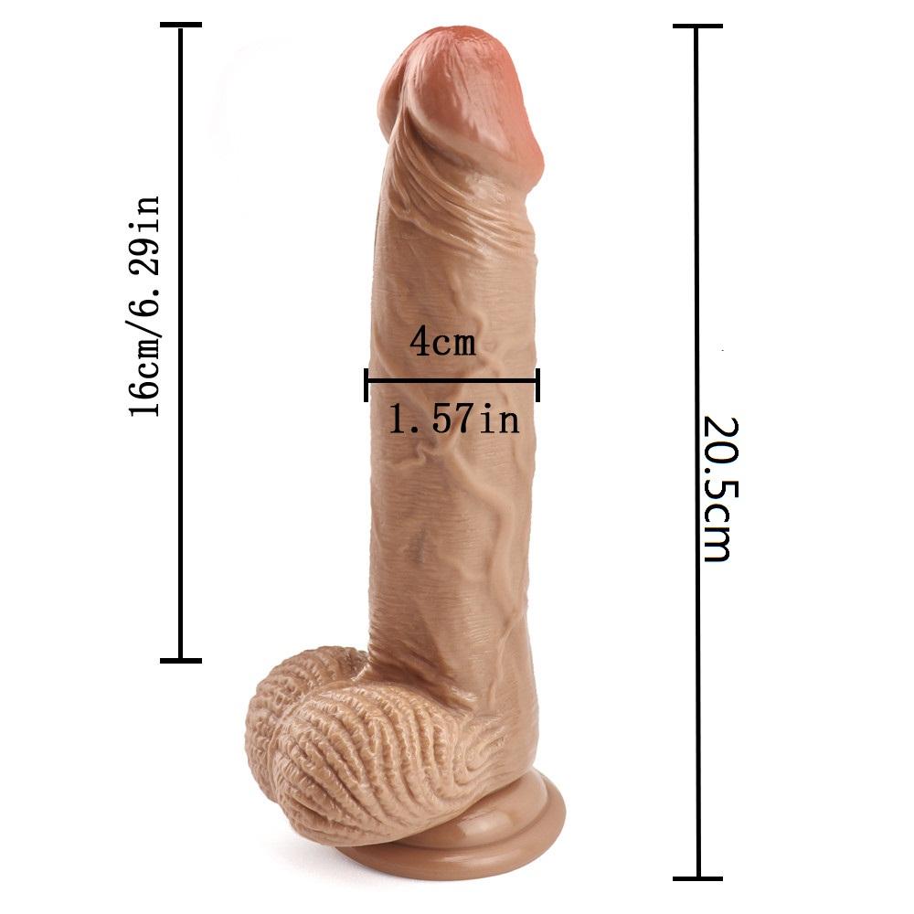 Dildo Penis Uriaș Moale Cu Ventuză Jucării Sexuale pentru Masturbarea Femeii