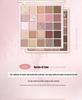 NOVO 25-Color Macaron Eyeshadow Palette: Versatile Earth Tones, Pearlescent Matte, Blush & Contour All-in-One