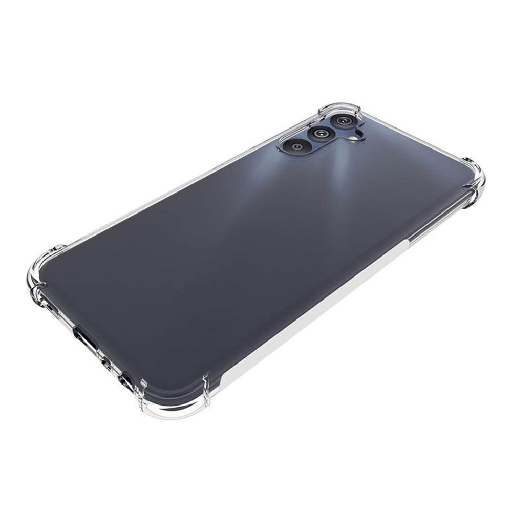 For Samsung Galaxy M34 5G/F34 5G Shockproof Phone Cover Transparent Anti-Dust TPU Phone Case