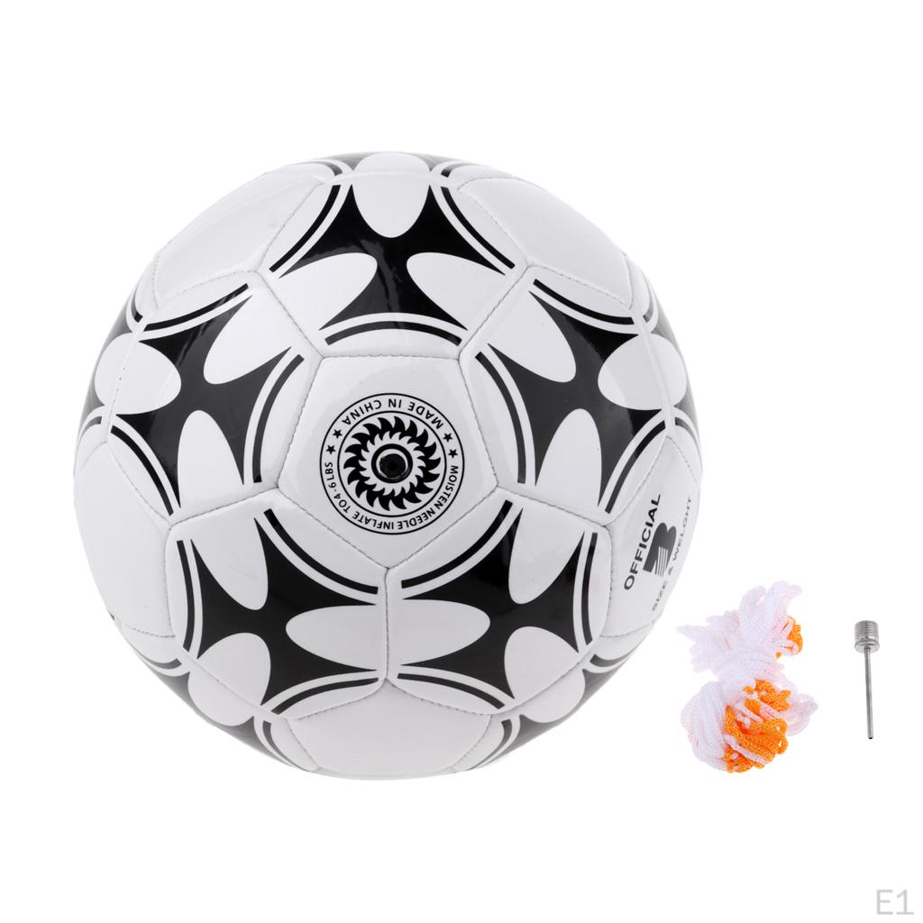 Football Soccer Ball 3 with Net for indoor e outdoor
