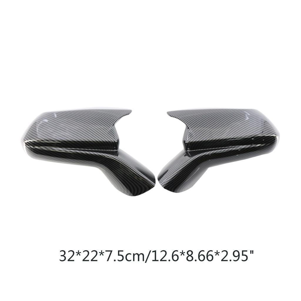 Repfri Backspegelkåpa för Bil Sidobackspeglar Självhäftande Kåpa Hus för Fodral för 2016-2021