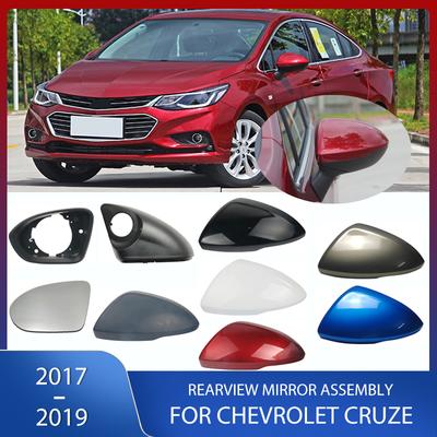 Backspegelkåpa Yttre Spegelram Värmd Lins Glas Bas Stöd Skal Hållare För Chevrolet Cruze 2017 2018