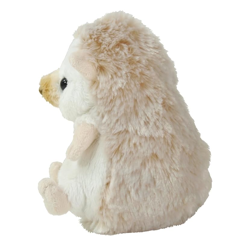 SunLemon Fluffy Hedgehog White Small 10 X 101 X 10cm Plush Animal P-3242