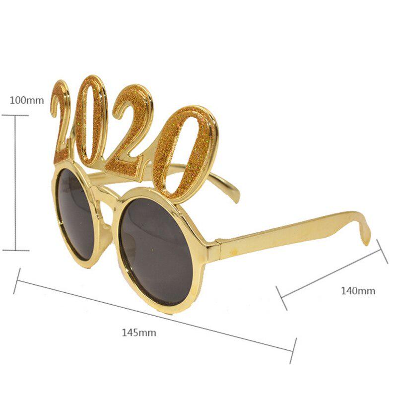 2020 Unisex Eyeglass Funny Glitter Sunglasses New Year's Eve Party Glasses Props 2020 Unisex Eyeglass Funny Glitter Sunglasses New Year's Eve Party Glasses Props