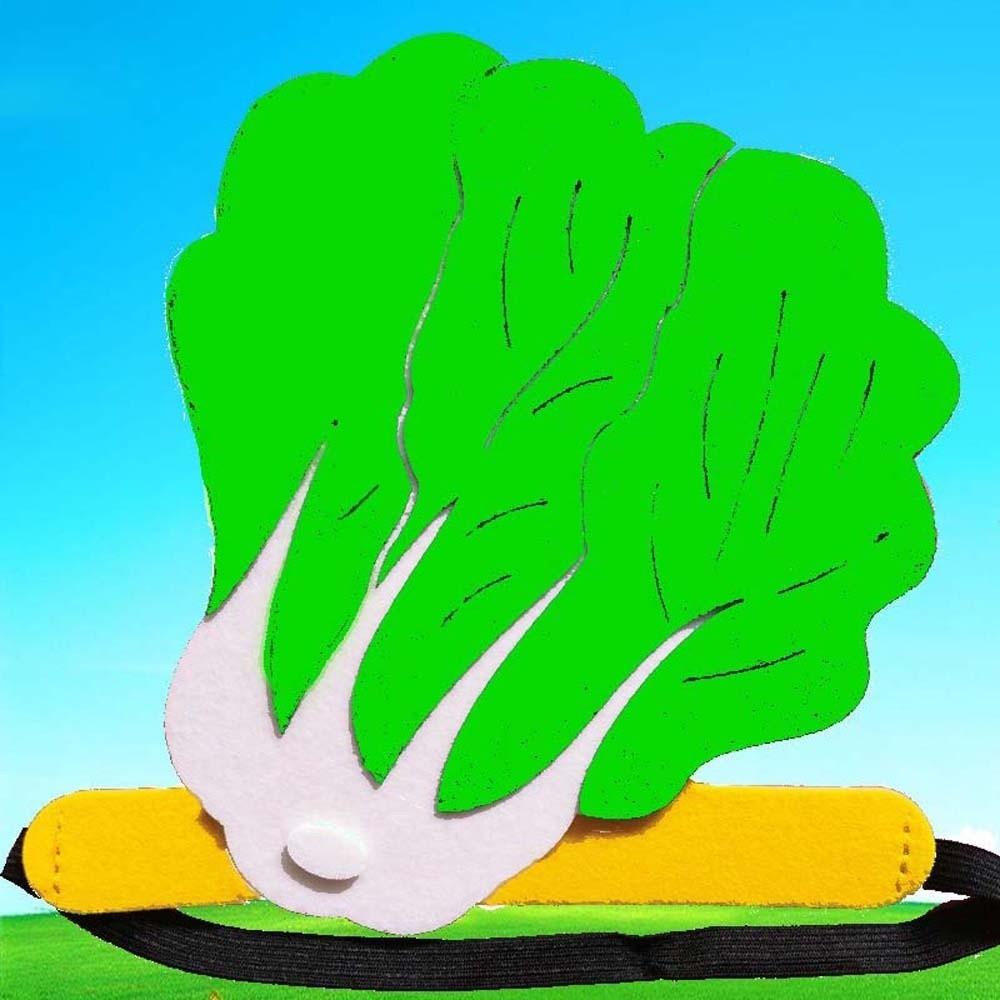 Cloth Cartoon Vegetable Headband Elastic Kindergarten Performance Headwear Cosplay