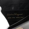 Salvatore Ferragamo Gancini Handbag AQ-21 0160 black leather Women Used