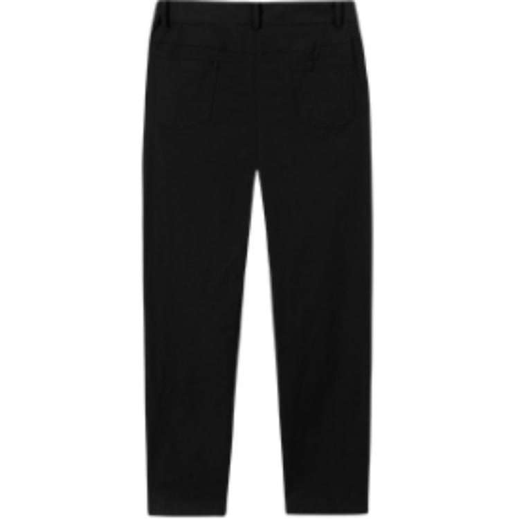 Anta Comfortable Slim Fit Versatile Sports Long Pants Men Bottoms Basic-Black 152517505-3