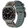 Silicone Sport Band for Samsung Galaxy Watch Ultra 47mm 2025 Stainless Steel Metal Bracelet for SAMSUNG GALAXY ULTRA 47MM Correa