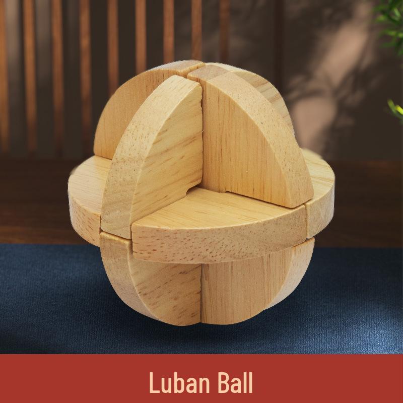 

Деревянная головоломка Замок Конгмина: Развивающая игрушка для развития логического мышления и интеллекта у детей