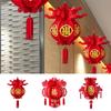 1 Stück Chinesische Rote Papierlaternen Frühlingsthema Hochzeit Geburtstagsparty Dekoration Chinesisches Neujahr Feiertagsbedarf Hängender Anhänger