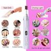 Handheld Electric Nail Polisher Rechargeable Nail Sanding File  Dead Skin Removal
