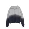 Gradual change of color Soft waxy knitted zipper shirt 2025 autumn new sweater jacket women's long-sleeved niche design cardigan