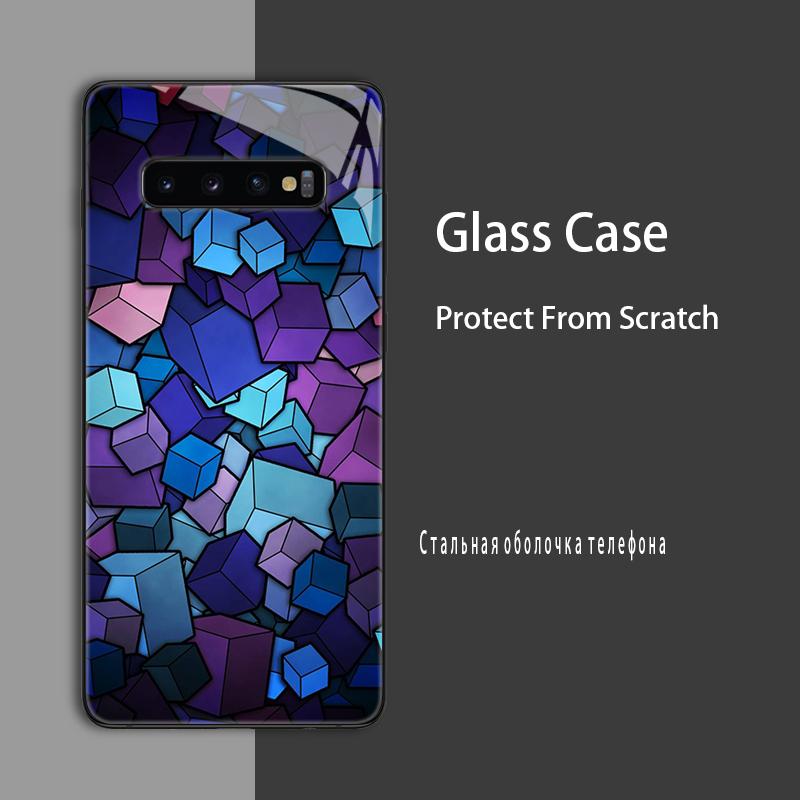 For Samsung S10 5G Case Cover Tempered Glass Case Coque For Samsung Galaxy S10e S10 S20 FE Ultra Plus S 10 Lite Protect Case