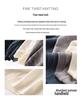 Spring/Summer Lightweight Breathable Women's Solid Color 3/4 Sleeve Knit T-shirt