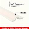 Window Gap Seal Strip, Self Adhesive DoorWindow Weatherproofing Stripping, Window DraftStopper Soundproof Seal Strip For Window