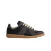 (w) Calfskin Replica Sneakers Black