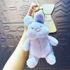 Bunny Cute Cartoon Keychain Pendant Keyring Plush Toy Gift For Occasions Various
