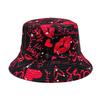 Lips Pattern Hiphop Bucket Hat for Women Men Spring Summer Sunscreen Fisherman Hat Unisex Reversible Panama Fashion Decorate Cap