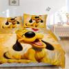3pcs Pluto Bedding Set - Includes 1 Quilt Cover and 2 Pillowcases, Comfortable Bedding with Stylish Design for Bedroom, Machine Washable - Perfec