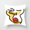 Abstract Emoticon Pattern Pillowcase Car Ornaments Office Living Room Home Pillowcase