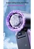 Mini Fan: High-Speed Cooling, Digital Display, Ice Pack, Foldable, Neck-Hanging Handheld Fan (2026 Edition)