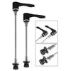 1 Pair   Quick Relse Skewers Axle Skewer 157MM 197MM for   Road Bike Black