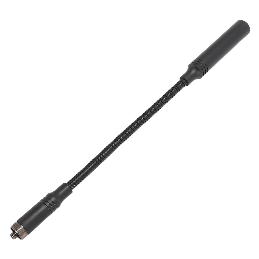 Goose Neck Antenna 13.1 Inch SMA Female Thread 3.2dBi Gain UHF VHF Dual Frequency Two Way Mobile