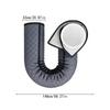 Home Office AC Hose Insulation Sleeve Waterproof Dustproof Washable Cover for Portable Air Conditioner Exhaust Pipe Protector