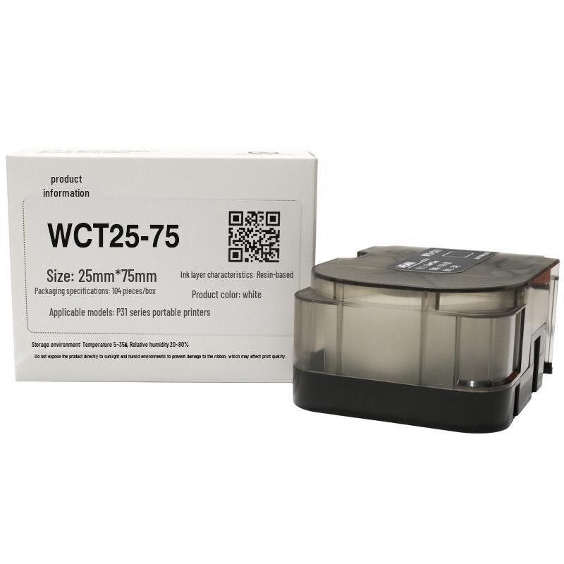 Wewin WCT25-75 25x75mm Printing Label Paper