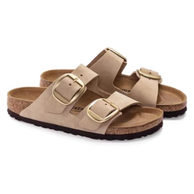(WMNS) Birkenstock Arizona Big Buckle Sandals 'Sandcastle' Women's 1024064