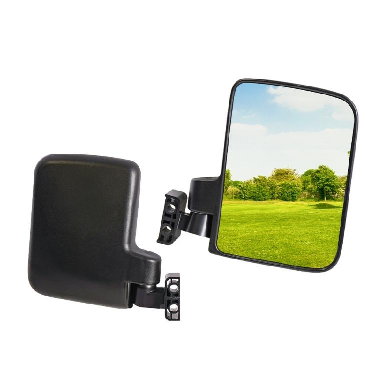 Folding Golf Cart Rearview Mirror Replacement Universals Golf Car Side View Mirror Convenient to Installation