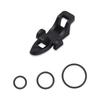 Fishing Rod Pole Hook Keeper Bait Holder with Rubber Rings Fishing Lures Jig Hooks Safety Keeping Holder Fishing Tackle