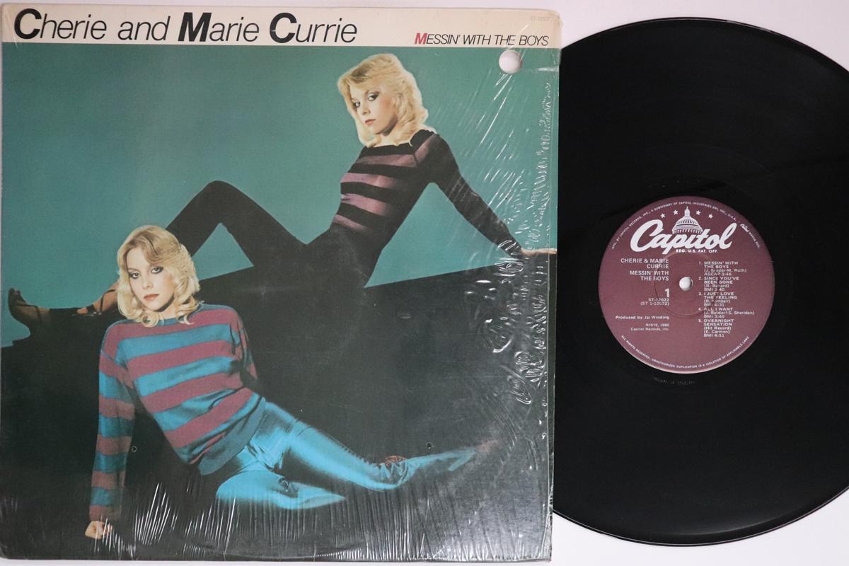 LP Record CHERIE CURRIE MARIE CURRIE Messin With Boys ST12022 CAPITOL 1980 US Rock Used