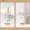 Gifts Detachable Desk Hooks Multi-purpose Horizontal and Vertical Dual-use Kitchen Knob Hook Knob Window Frame and Shelf Rack