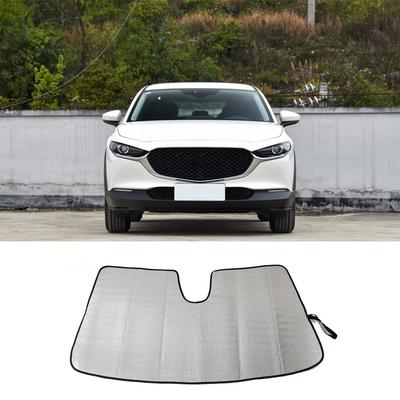 Pre Mazda CX-30 2020-2026 Skladacia slnečná clona na čelné sklo auta Záves na predné okno Letná UV reflexná ochrana proti slnku