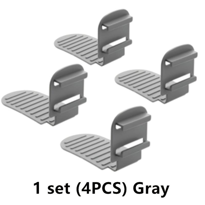 

4pcs Bed Sheet & Duvet Cover Holder Clips - No-Drill Bed Sheet Gripper, Wrinkle-Free Bed Sheet Fastening, Easy Installation