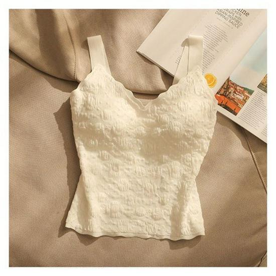 Rückenfreier Spitzen-Camisole-BH mit Polsterung - Sexy Sommer-Bandeau-Top