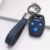 Silicone Car Key Cover Keychain for Honda Civic Accord CR-V Fit Jazz HR-V Vezel City Civic Accord CR-V Fit Jazz HR-V Vezel City Hybrid