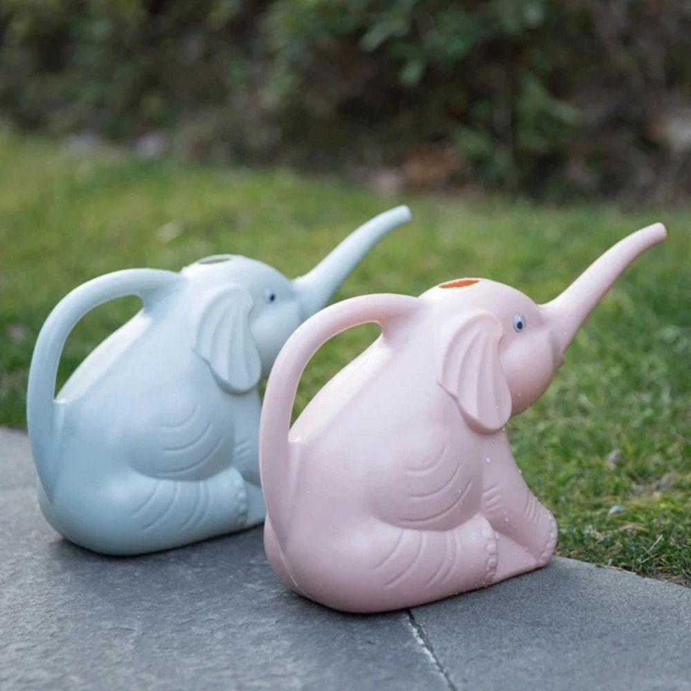 

Elephant Shape Plants Sprinkler Plastic Plant Watering Pot High Quality Gardening Irrigation синій
