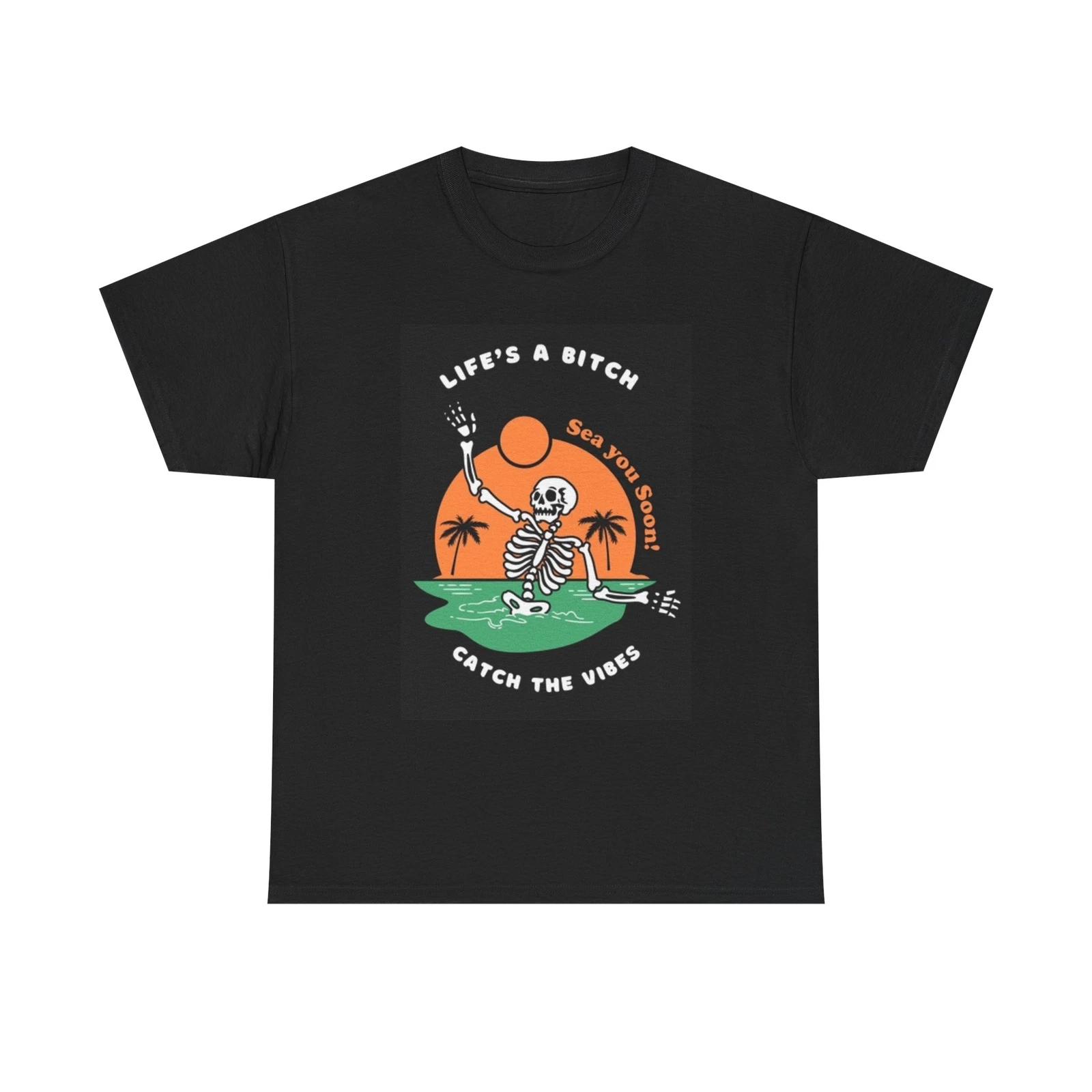 Men s and Women s T-shirts Catch The Vibes M