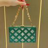 2026 Fashion Designer Women's Diamond Embedded Evening Box Bag Luxury Wedding Bride Handbag High End Party Dress Crossbody Bag