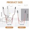 3pcs Portable Sock Hoop, Adjustable Embroidery Hooping Aid for Handmade Projects, Non-Slip Sock Embroidery Frame for Home