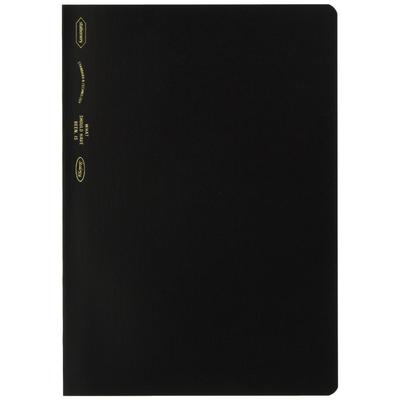 Nitoms STALOGY A5 Grid Notebook 1/2 Year Black S4108     Premium Grid Journal